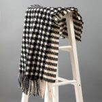 Autumn,Winter Collection Autumn-Winter Brushed Plaid Scarf