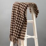 Autumn,Winter Collection Autumn-Winter Brushed Plaid Scarf